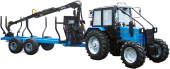 Лесной трактор BELARUS МПТ-461.1